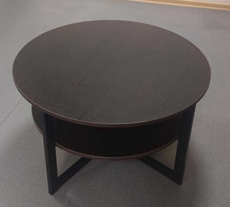 Стильный журнальный столик IKEA — диаметр 80 см