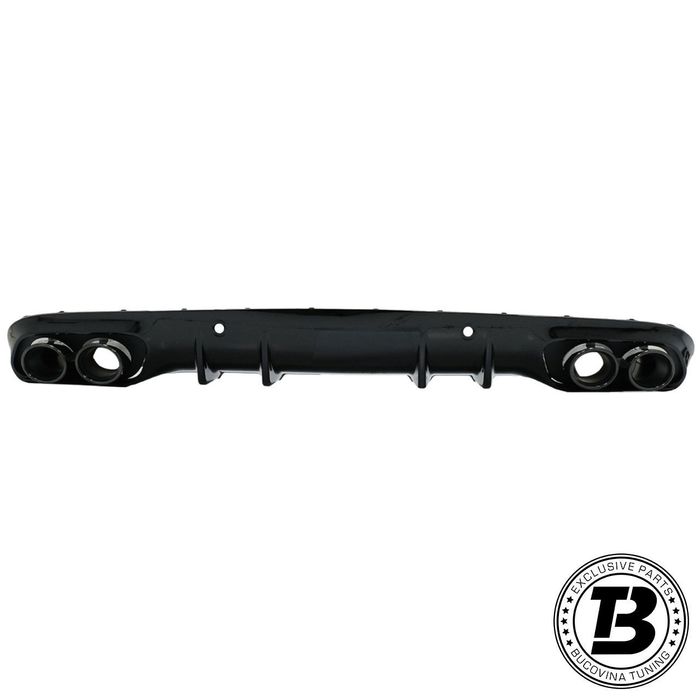 Difuzor Bara Spate cu Ornamente compatibil cu Mercedes C Class W205 C43 Design