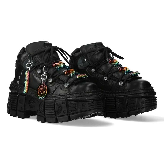 bocanci new rock paltforma originale platforme tank dama ghete punk 38