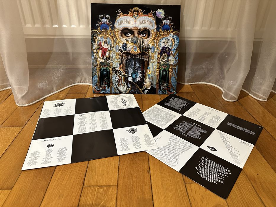 Vinyl Michael Jackson Dangerous 1991 Sony nou