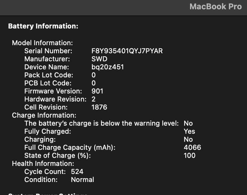 Macbook Pro 13" 2019, 16GB RAM, 512GB SSD, А1989 Touch Bar