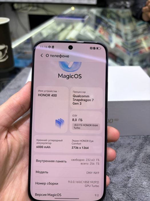 HONOR 400 5G 8ga 256gb