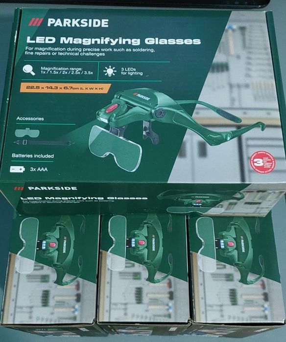 Ochelsri lupă parkside