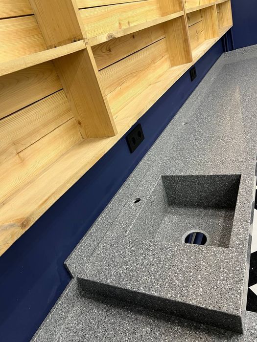 Искусственный камень, ресепшин, барной стойке .