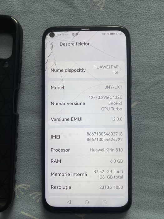 Vand Huawey P40 lite