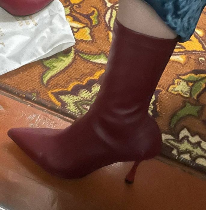 Сапоги кожаные..