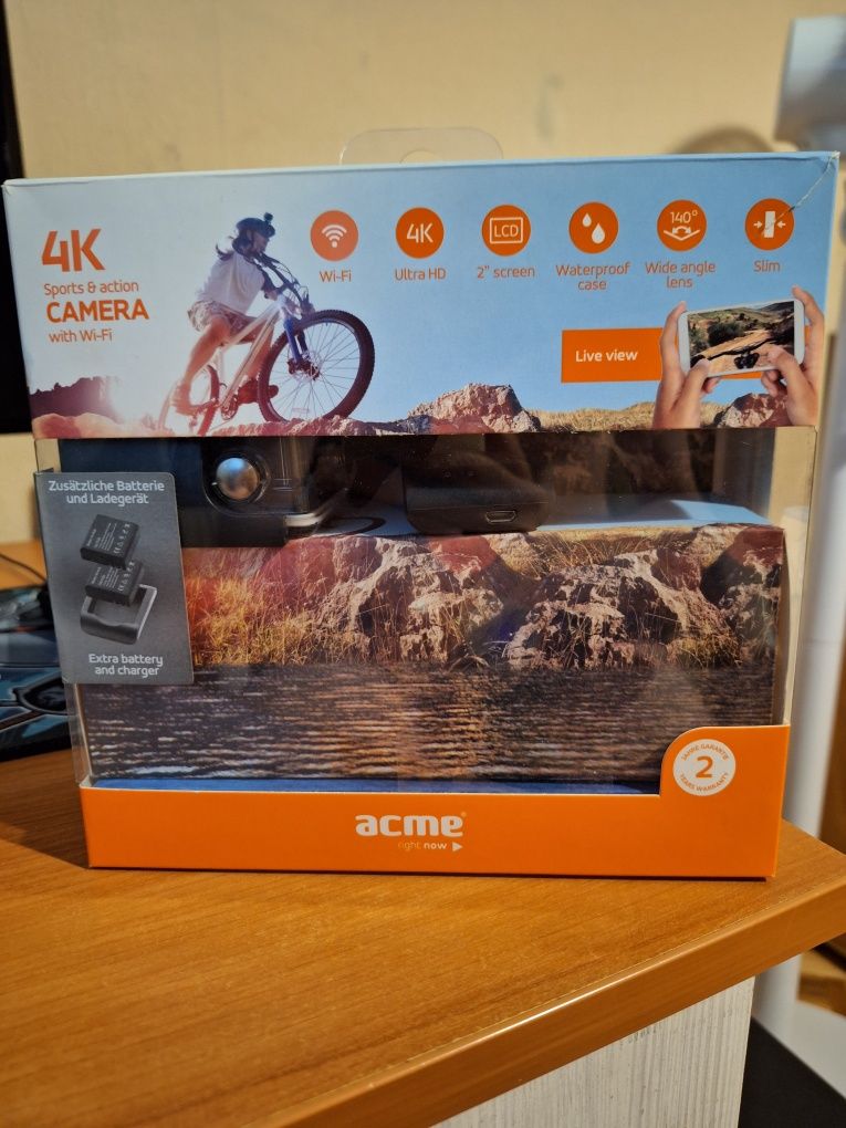 4K/2.7K Екшън Камера Acme VR06 + Статив *ПОДАРЪК*