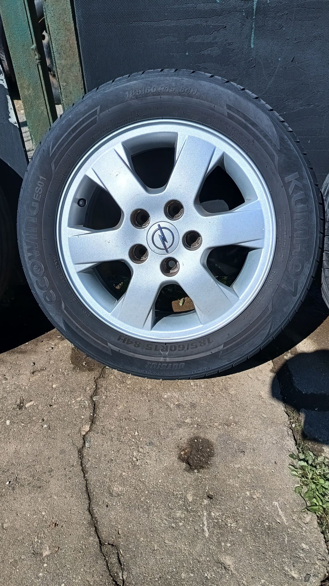 Jenți magneziu Opel pe 15