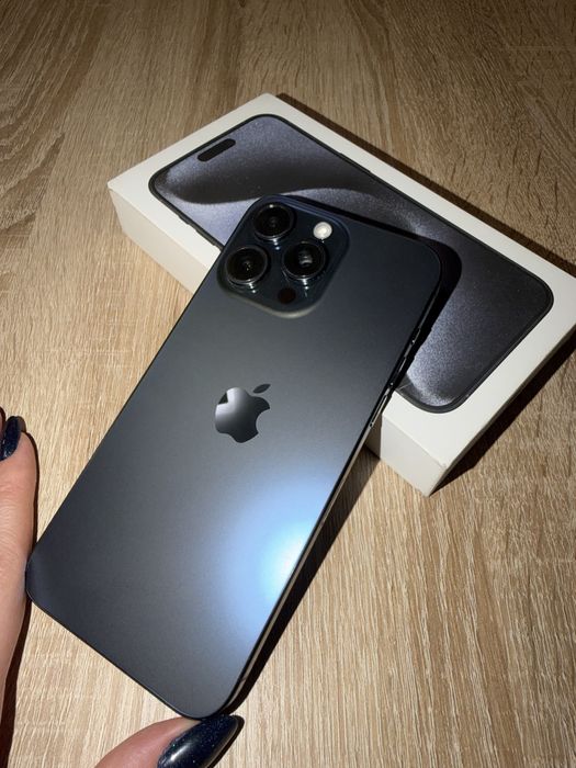 Iphone 15 PRO MAX, Blue Titanium 256GB