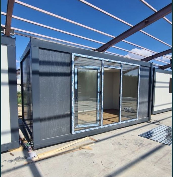 Container Terasa Vitrina Magazin Fast-food Birou Cafenea Frizarie