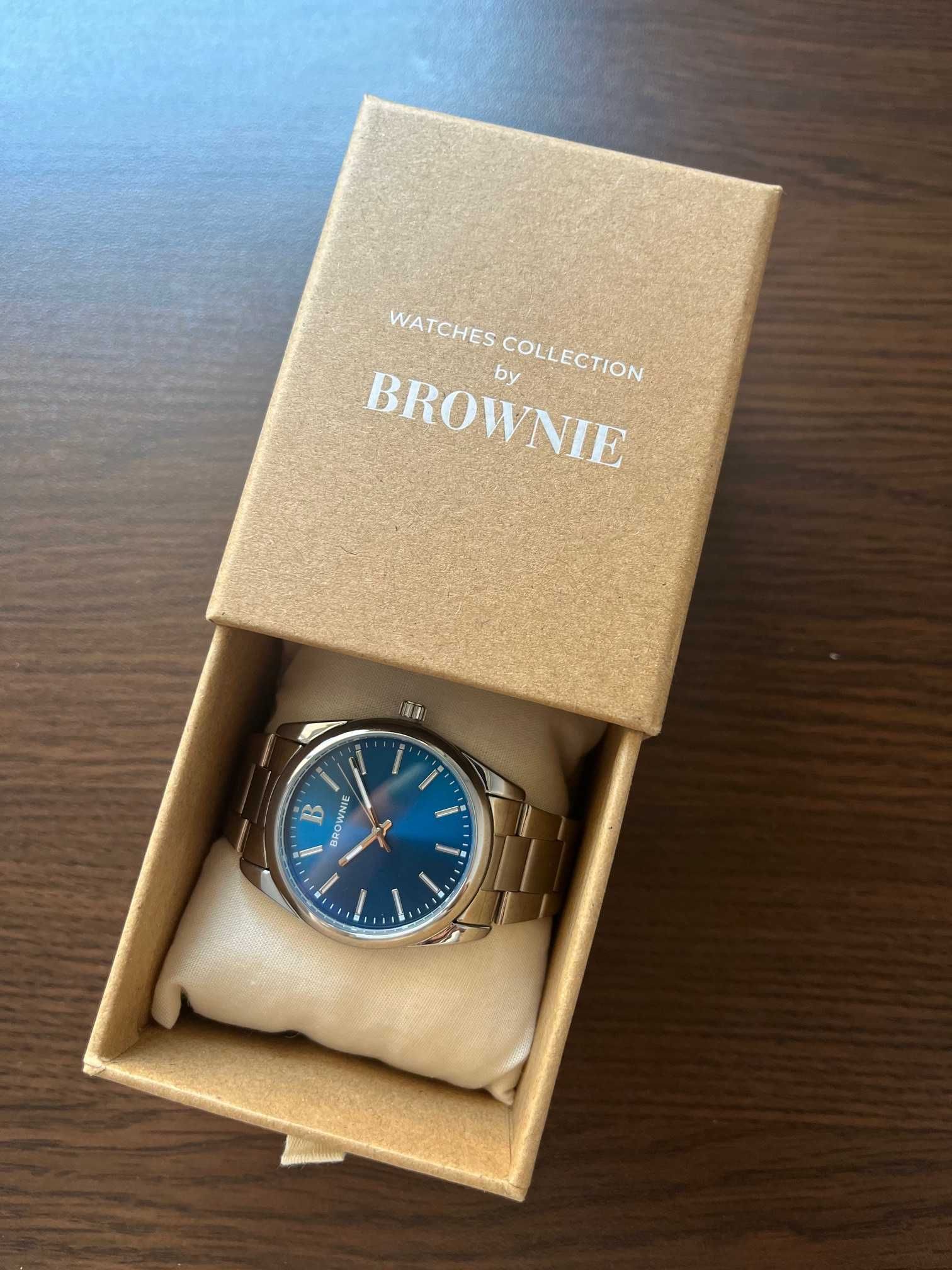 Син дамски часовник Brownie