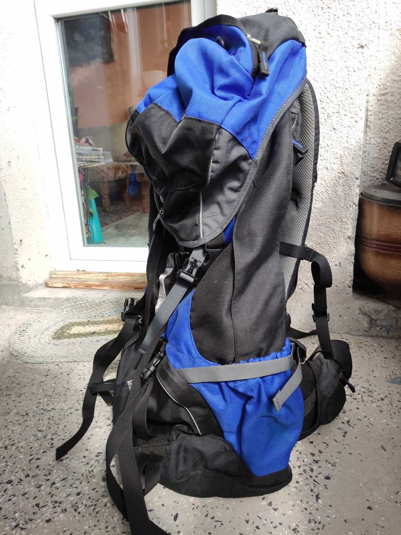 Нова раница DEUTER 65 литра (AIRCONTACT X 55+10SL) (Немско качество)