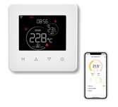 Termostat smart MOES 16A, WiFi, compatibil Alexa/Google, Tuya