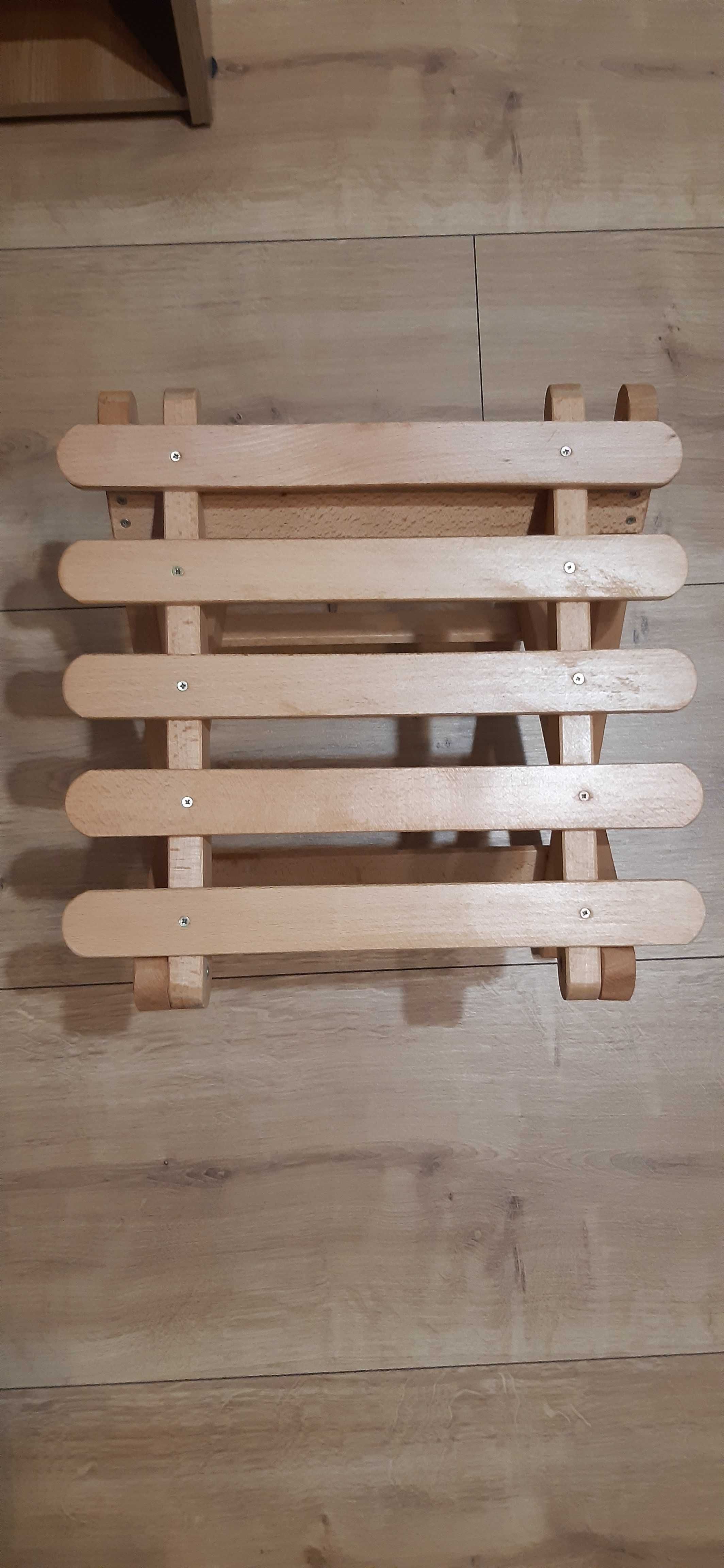 Masuta pliabila lemn frasin cu 4 scaune