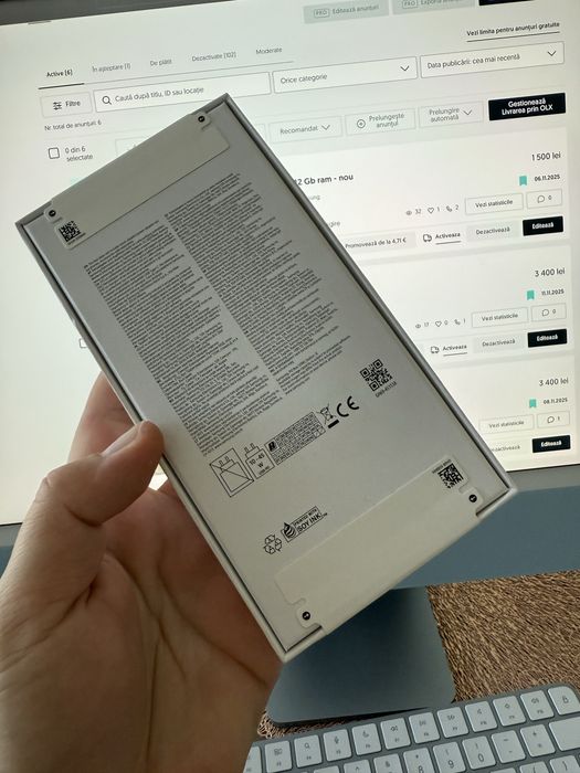 SIGILAT : Samsung Galaxy A56 -5G de 128 Gb cu 8 Gb ram