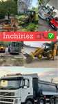 Închiriez mini excavator și mini buldo 1 cx