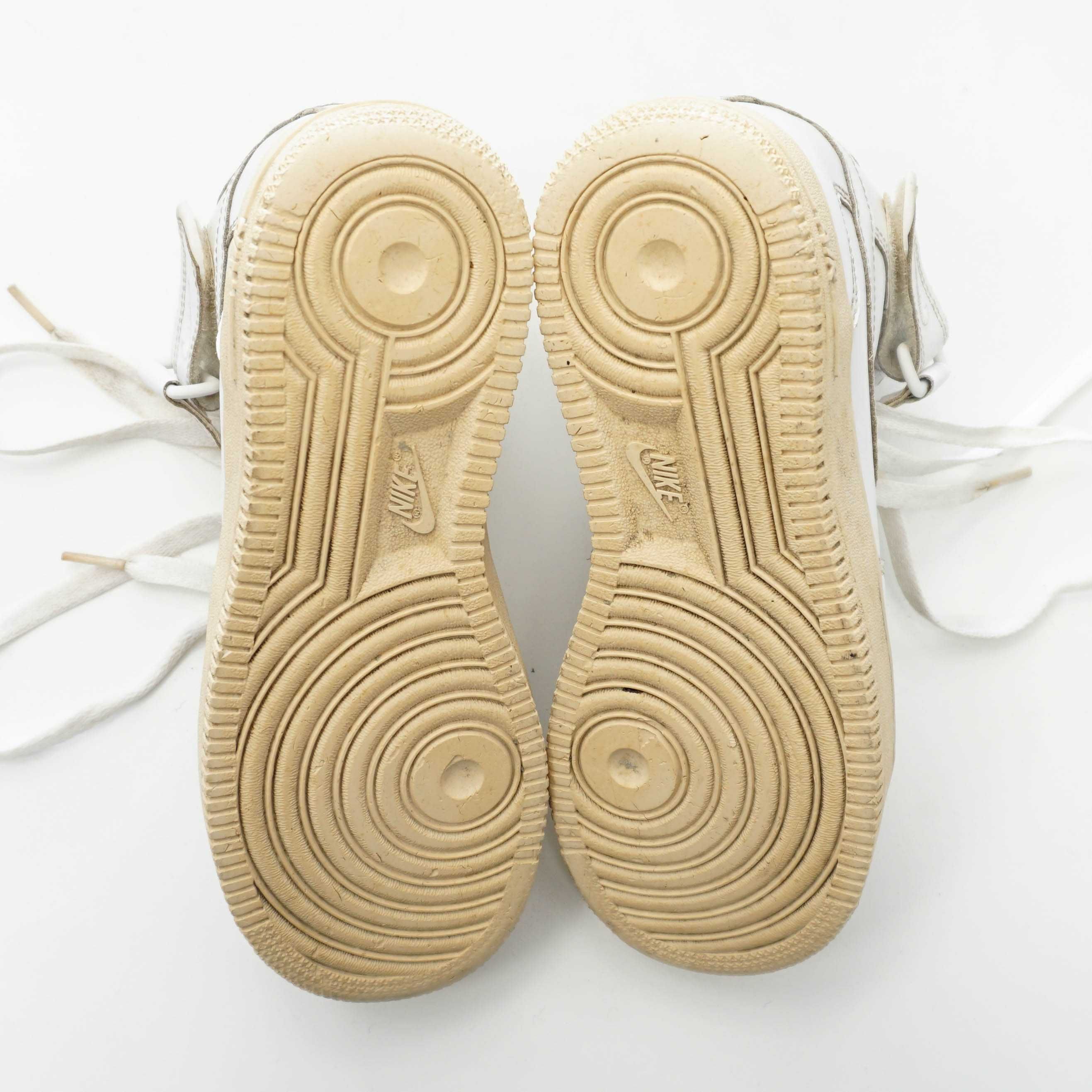 Nike Air Force 1 Mid White оригинални дамски кецове/маратонки - 37.5