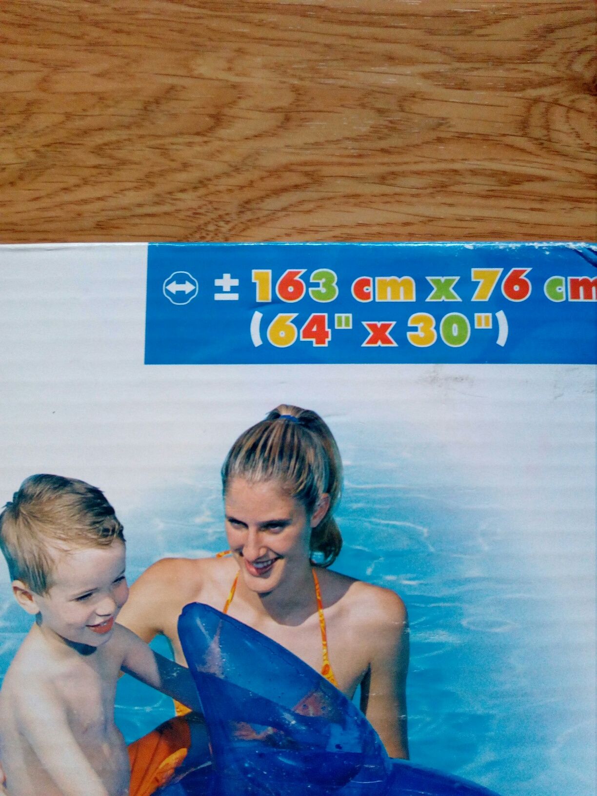 Jucarie delfin gonflabil pentru copii ideal piscina/plaja/mare.