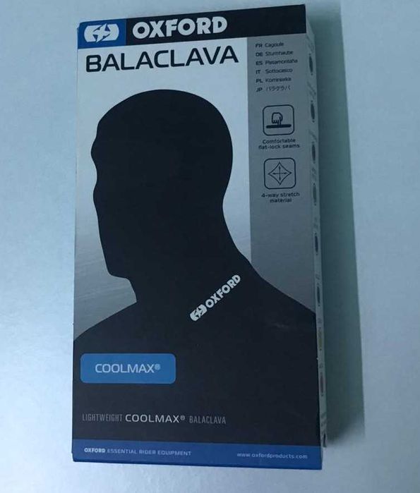 Balaclava Oxford COOLMAX – Nouă – 65 lei