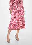 Fusta Mango fucsia