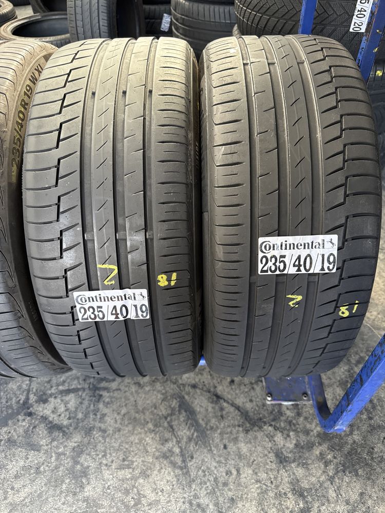 235/40/19 Continental