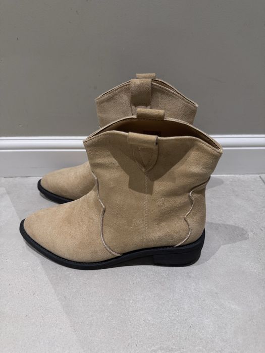 Дамски ботуши чизми ,каубойски размер 39