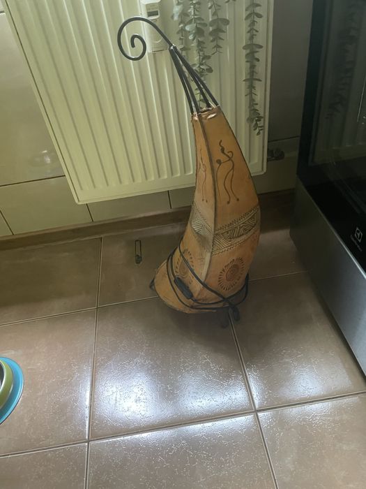 Lampa veche fier forjat