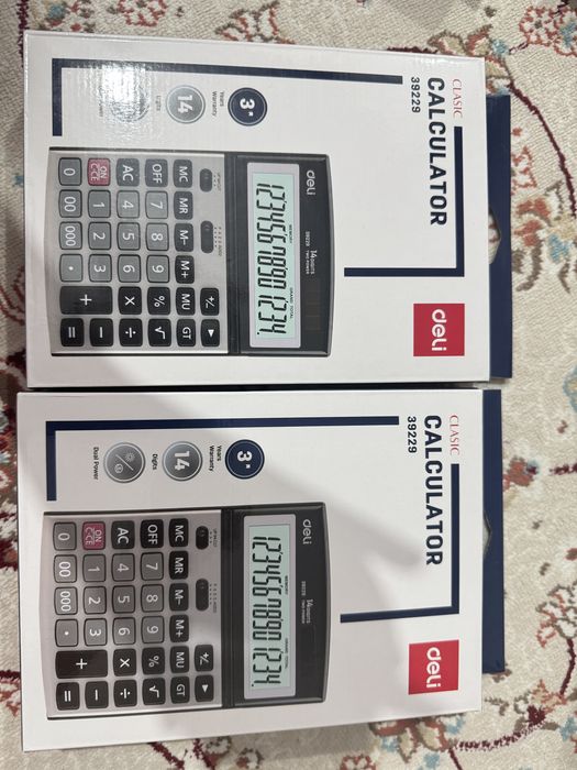 Калькулятор deli 39229 classic
