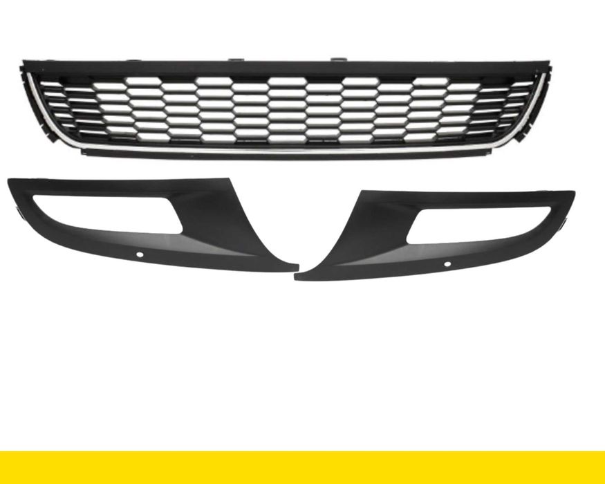 Set Grile Bara fata VW POLO 6R 2009-2014 cu gaura proiector ceata