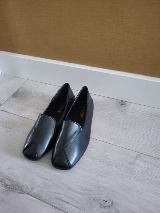 Балетки чёрные новые размер 39, подойдёт на 38