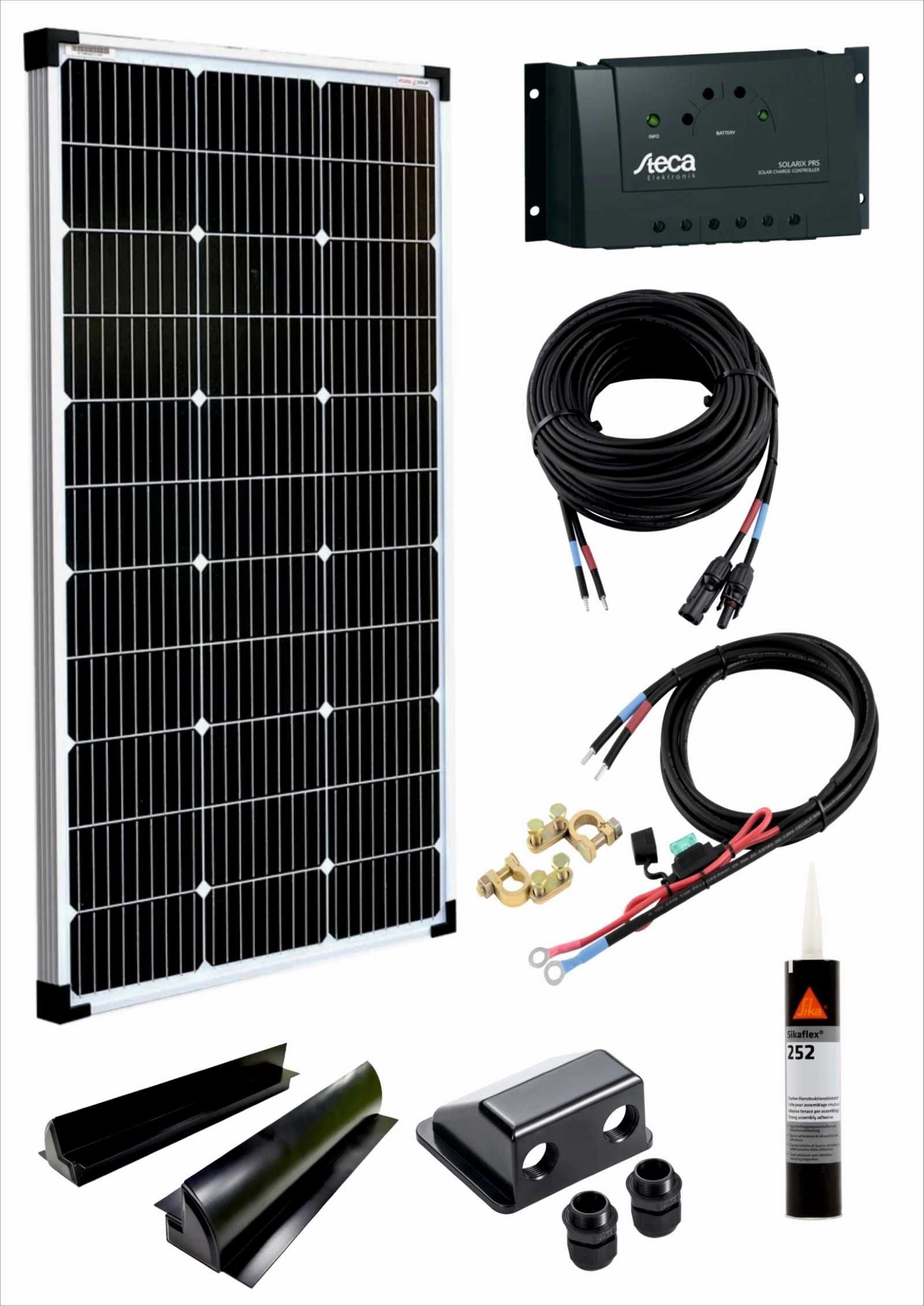 Sistem Fotovoltaic Kit Fotovoltaic Rulote 100W