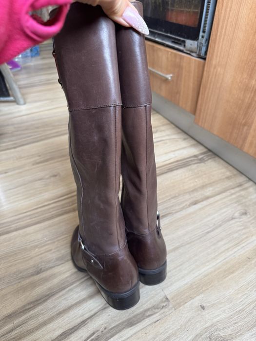 Уникални ботуши естествена кожа Ralph Lauren! 38,5 н