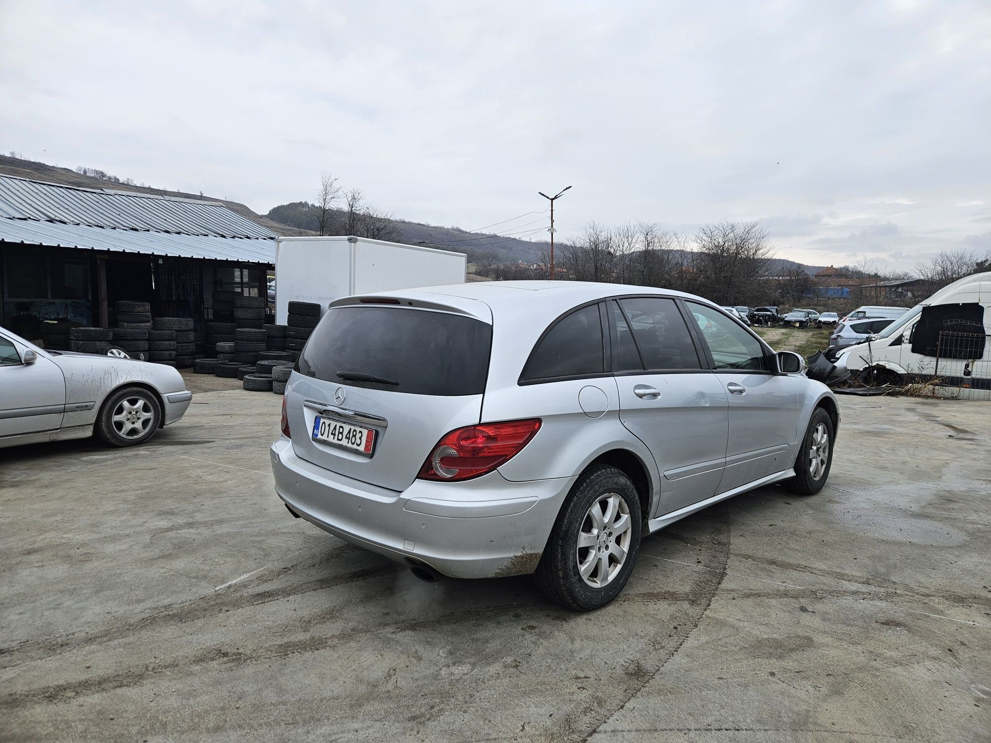 Mercedes R350i GAS. На части