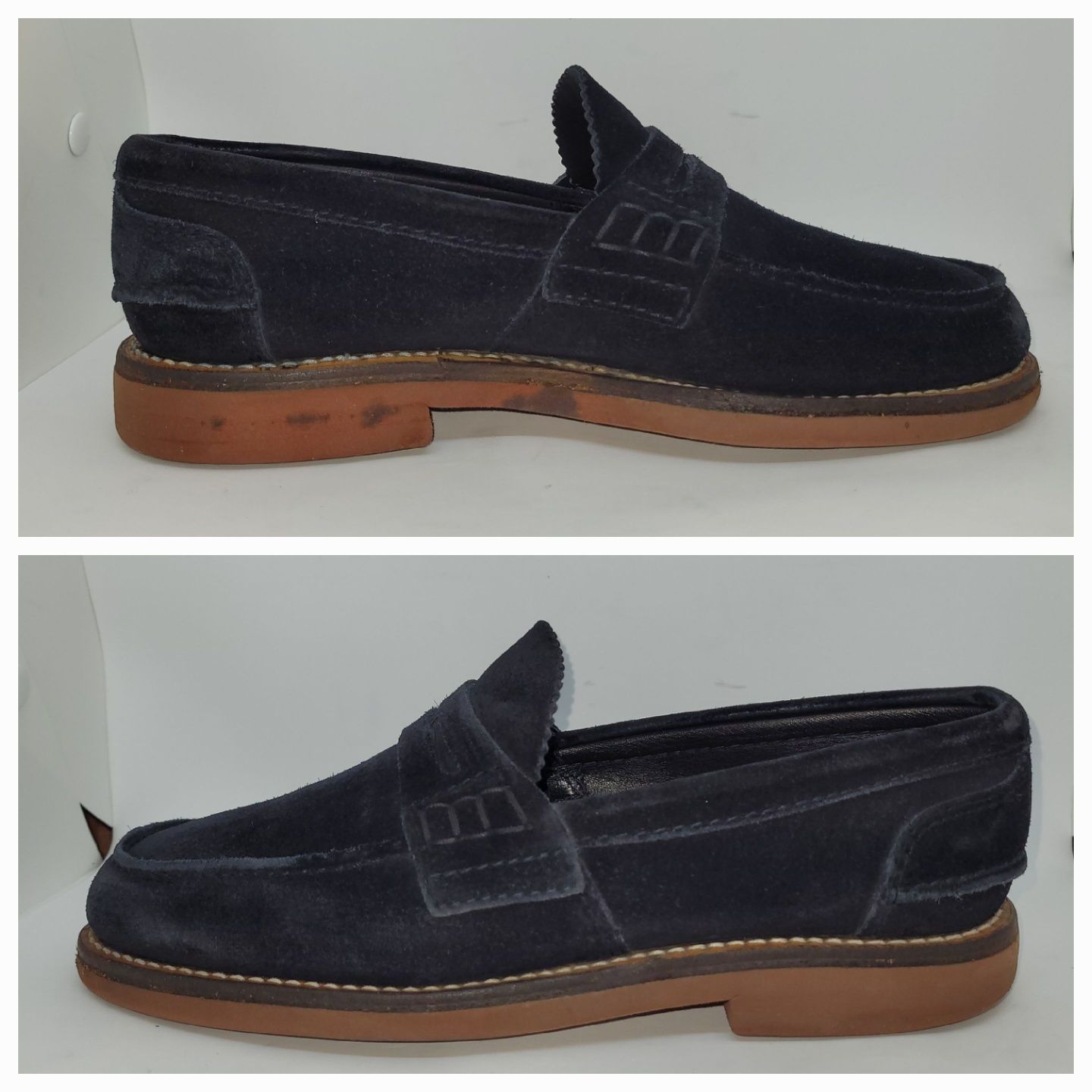Church's "Pembrey M" Castoro Suede Loafer Blue, Size UK 6,5 G/ EU 40,5