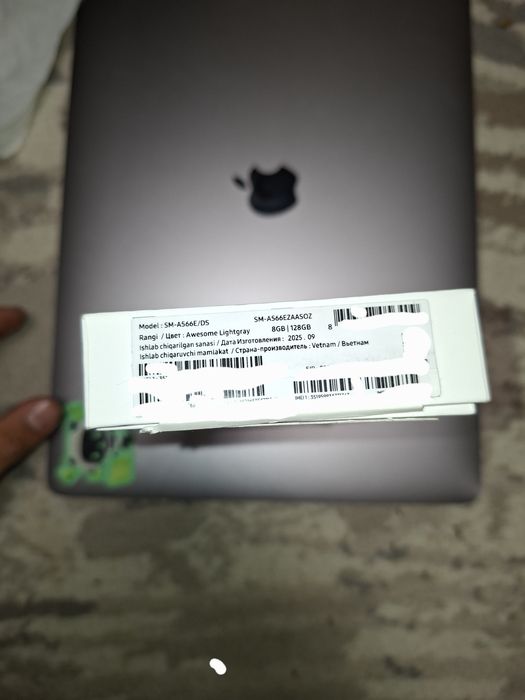 Samsung A 56 5 G yangi ideal xolatda ochilganiga 40 kun boldi