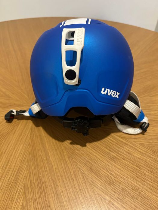 Vand salopeta ski Kabooki marime 110 +casca Uvex 51-55cm copil 4-5 ani