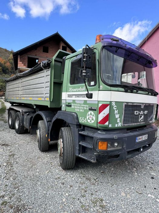 Man 8x4 sau schimb cu auto Suv oblon hidraulic lateral