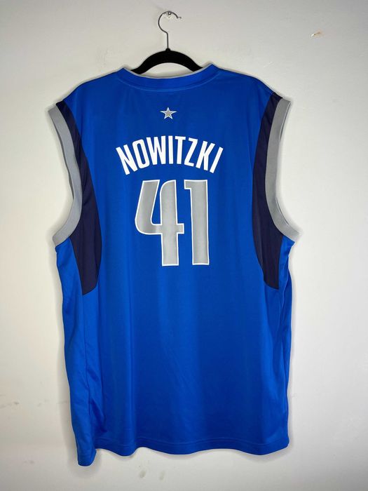 Adidas x NBA Dallas Nowitzki 41 Vintage Jersey 2011 Мъжки Потник