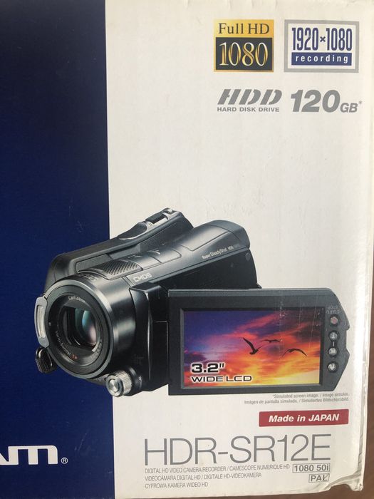 Продам видиокамеру sony ..Характеристики  камеры на фото .