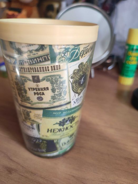 Стакан  вины молдавии СССР