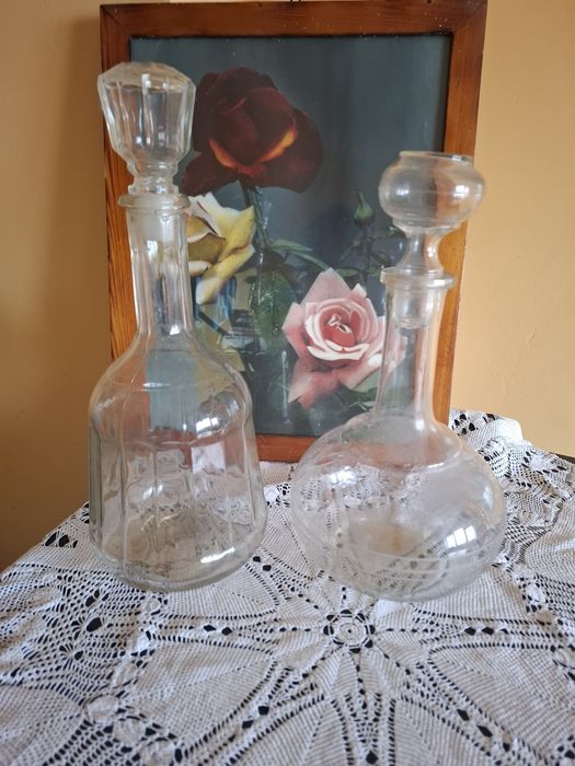 Стъклени ретро гарафи