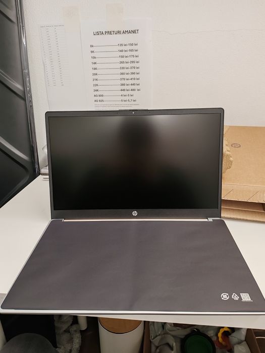 Laptop HP 15-FC0023NQ auriu la cutie FULL BOX cu factură cod 1087