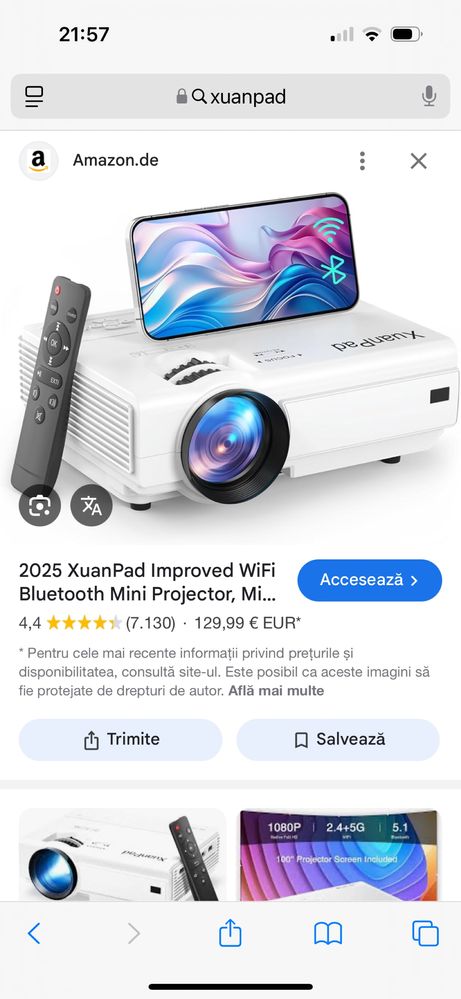 Videoproiector Led XuanPad