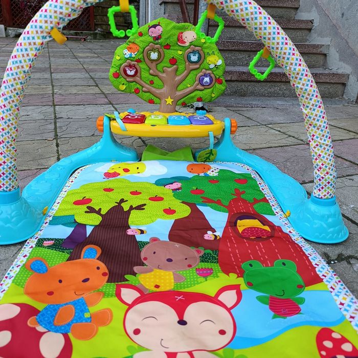 Saltea de joaca activitati Vtech, jocuri lumini, cantece bebelusi si c