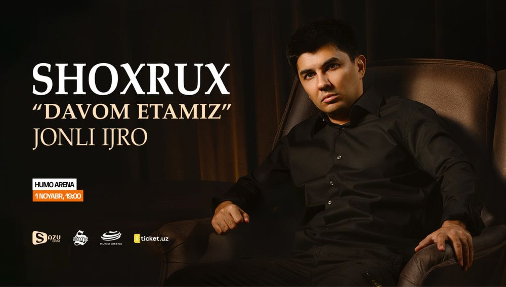 Shox ni konsertiga Bilet bor 2ta 100$ ga