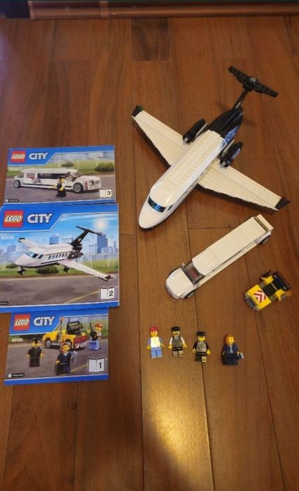 LEGO CITY 60102 Airport VIP Service Retired COMPLET+CARTICELE