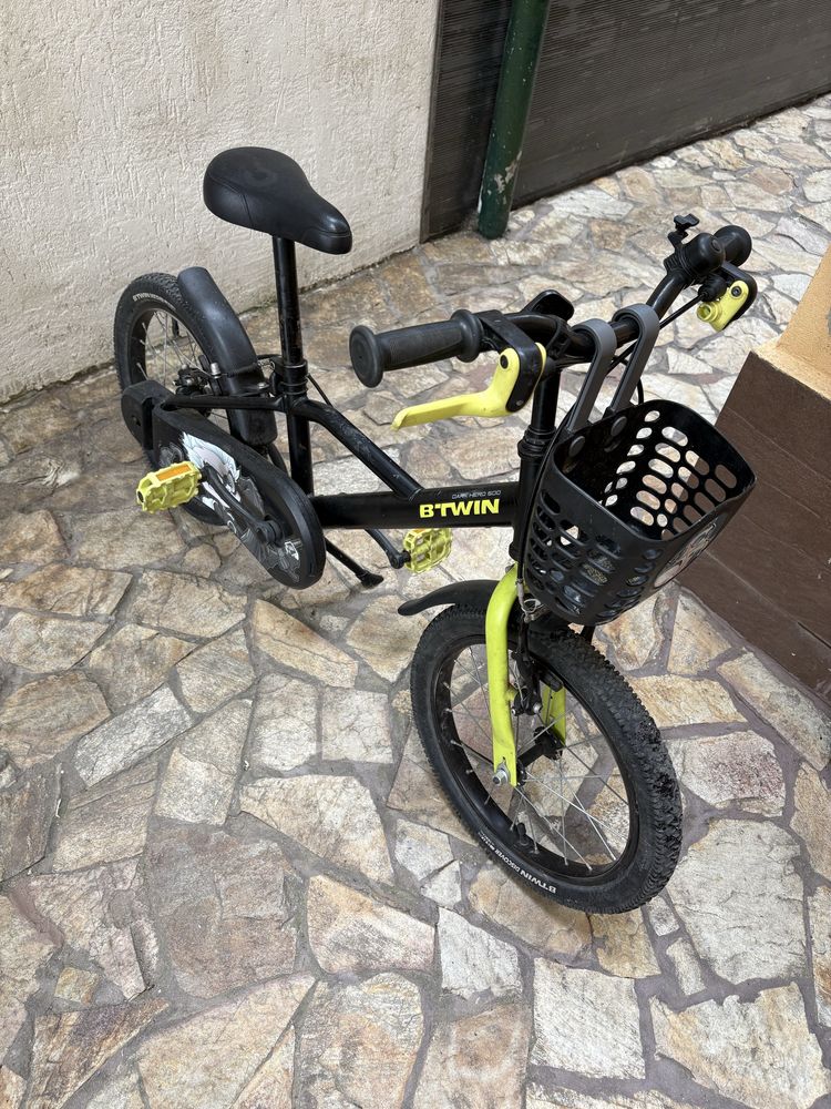 Bicicleta copii Dark Hero 500 cu roti de 16 inch