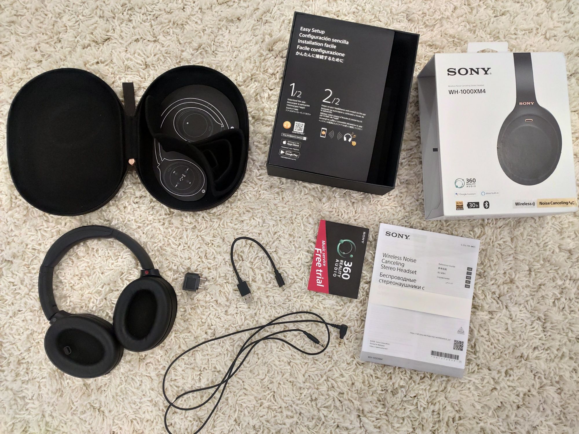 Наушники Sony WH-1000XM4