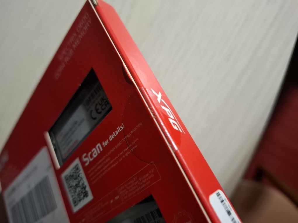 Новая Операт. память 16 гб , 2/8 ADATA XPG Spectrix D60G RGB AX4U32008