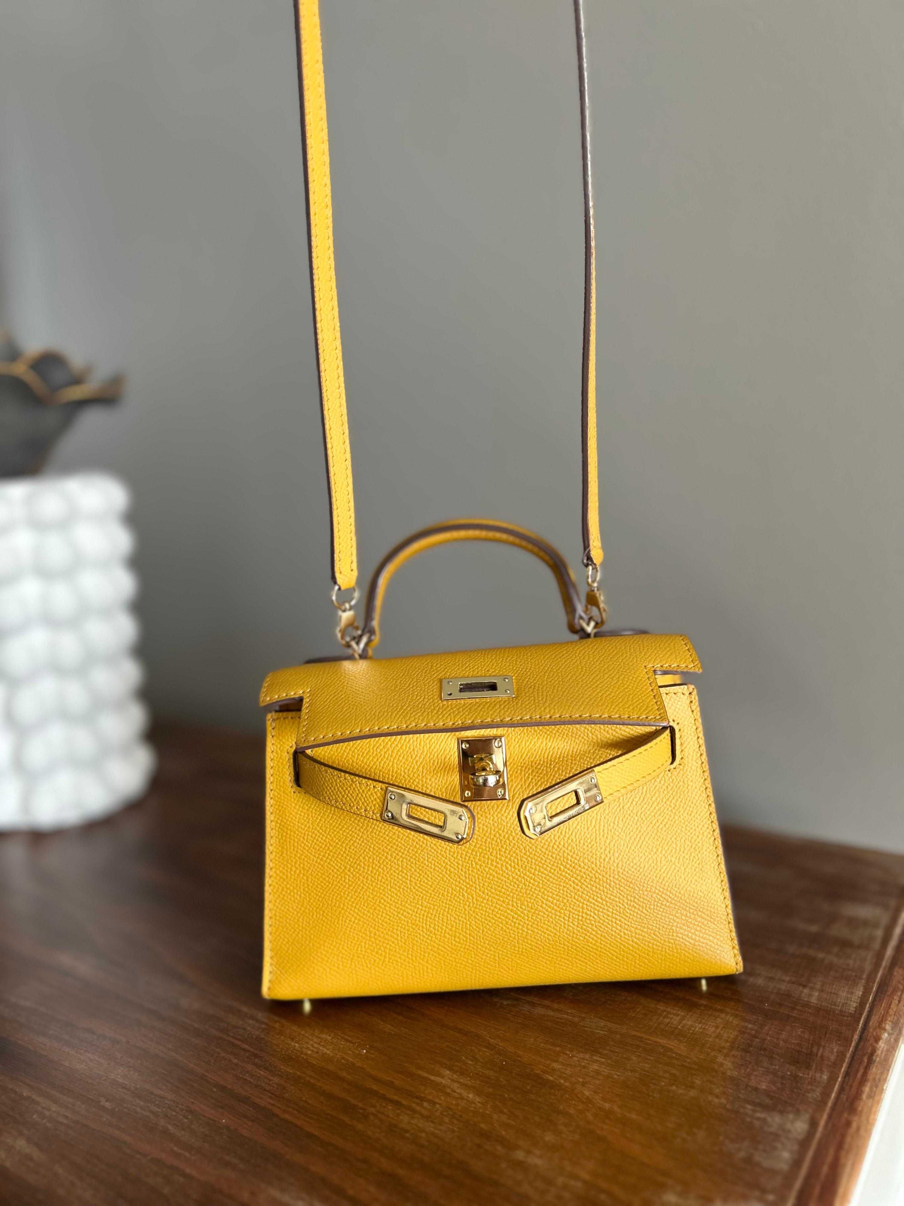 Hermès Mini Kelly II – piele Epsom – Gold Hardware – Anul 2020
